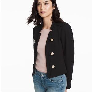 Black Tweed White House Black Market Jacket